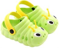 🐛 varwaneo lightweight anti-slip caterpillar shape cute shoes for baby boys, girls, and toddlers logo