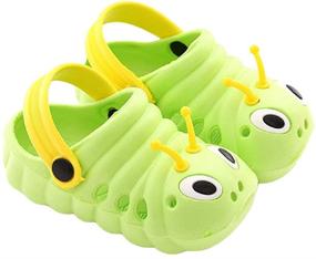 img 4 attached to 🐛 VARWANEO Lightweight Anti-Slip Caterpillar Shape Cute Shoes for Baby Boys, Girls, and Toddlers