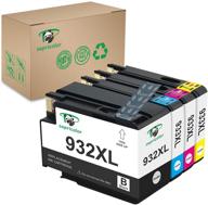 🖨️ supricolor 932xl 933xl compatible ink cartridges, high yield replacement for 932 933, 4-pack (1 black, 1 cyan, 1 magenta, 1 yellow), works with officejet 6600 6700 6100 7110 7610 7612 printers logo