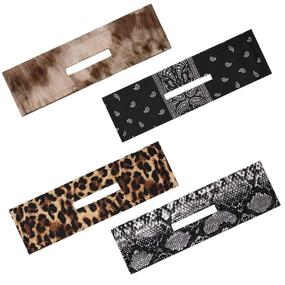 img 4 attached to COOKOO Reusable Fashion Headbands Accessories
