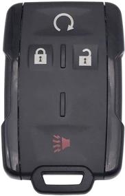 img 3 attached to 🔑 Horande Keyless Entry Remote Control Replacement Case for Chevy/GMC 2015-2018 Models (Black)