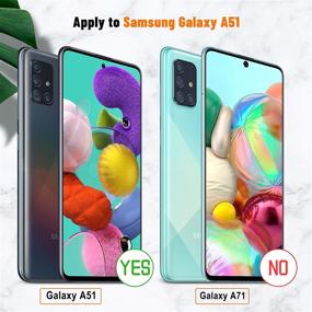 img 3 attached to 📸 [2+2 набор] Защита объектива камеры и экрана UniqueMe для Samsung Galaxy A51 4G / 5G / 5G UW - закаленное стекло с удобной рамкой для установки, HD качество, антицарапание, без пузырей