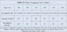 img 1 attached to 👖 BOWKITE Winter Leggings: Cozy Fleece Tights for Girls' Clothing