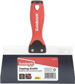 img 1 attached to 🔵 Goldblatt G05006 8-Inch Blue Steel Taping Knife with Neon Handle