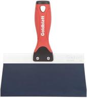 🔵 goldblatt g05006 8-inch blue steel taping knife with neon handle logo