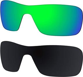 img 3 attached to Enhance Your Style with Galvanic Replacement Lenses Turbine Sunglasses for Men