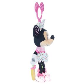 img 3 attached to Disney Baby Minnie Mouse Activity Toy 🐭 with Pull Down feature - Perfect for On-The-Go Entertainment