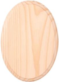 img 1 attached to 🖼️ Darice Wood Plaque Oval 5 x 7 inches (6-Pack) 9149-09: Decorate and Personalize with these High-Quality Wooden Plaques