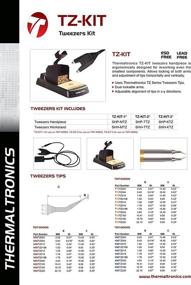 img 1 attached to Thermaltronics TZ KIT 1 Tweezers Kit TMT 9000S