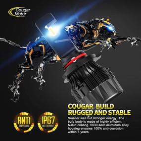 img 1 attached to Cougar Motor 9005 9006 Bulb