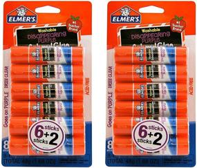 img 1 attached to 🖍️ Elmer's Non-Toxic Glue Stick (Disappearing Purple) - 16 Count Pack for Enhanced SEO