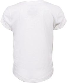 img 1 attached to 👚 Stylish and Comfortable: Calvin Klein Girls' CK Logo Tee - Perfect for Fashion-Forward Girls!