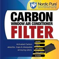 🌬️ nordic pure carbon window filter: enhancing your space with fresh and pure air logo