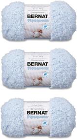 img 3 attached to Пушистая пряжа Bernat 162059-59128 для детей голубого цвета