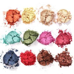 img 1 attached to 💫 EYESEEK Glitter Pro Eyeshadow Palette - 60 Colorful Eyes Shadows | High Pigmentation, Matte, Sparkling Glitter | Easy Blendable, Shimmering Powder | #Neon