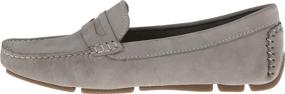 img 2 attached to Massimo Matteo Women's Keeper Nubuck Loafers & Slip-Ons