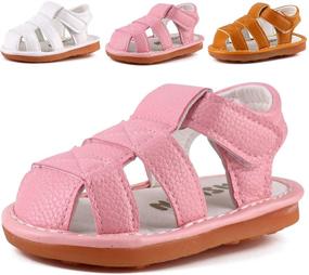 img 4 attached to 👟 Squeaky Boy Girl Shoes by CINDEAR - Boys' Shoes