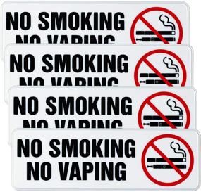 img 4 attached to Vaping No Smoking Sign Warning