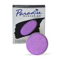 💜 mehron paradise makeup aq refill (.25 oz) - metallic purple logo