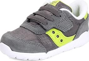 img 1 attached to 👟 Saucony Kids Jazz Riff Sneaker Boys' Shoes - Stylish Sneakers for Little Feet!