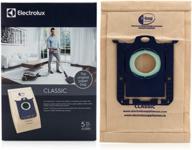 🧳 electrolux homecare products electrolux el200g s classic paper vacuum bag, 5-pack, brown логотип