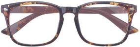 img 3 attached to ALWAYSUV Nearsighted Shortsighted Glasses Leopard