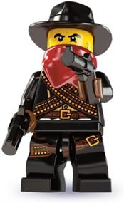 img 1 attached to 🤠 Lego Minifigures Series 6 Bandit Figure