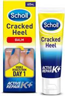 ⚡ scholl cracked heel repair cream - active repair k+ | visible results in just 3 days | 60ml logo