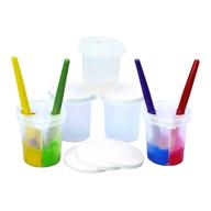 🎨 colorations splitc double-dip divided paint cups мультипак: набор для рисования для детей ultimate kids из 5 штук логотип