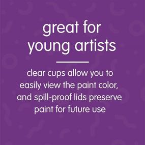 img 1 attached to 🎨 Colorations SPLITC Double-Dip Divided Paint Cups Мультипак: Набор для рисования для детей Ultimate Kids из 5 штук