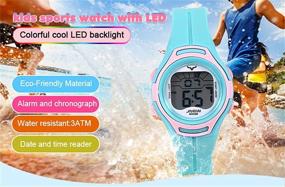 img 2 attached to WUTAN Adorable Waterproof Children Watch 9690 2 Blue