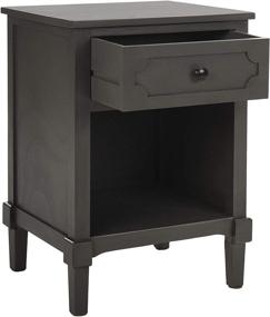 img 2 attached to 🌸 Safavieh American Homes Collection Rosaleen Grey Side Table: Stylish and Functional Accent Furniture