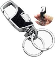 lancher chain extra rings keychain logo