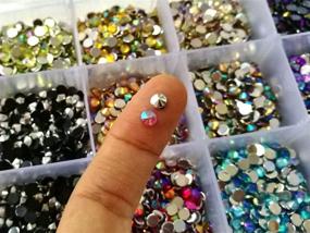 img 2 attached to Summer Ray Assorted Pointed Rhinestones Storage