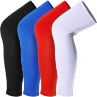 🌞 skylety leg sleeves: stay cool and protected with 4 long cooling uv sleeves for men and women logo