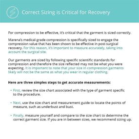 img 1 attached to 🩲 Luxe Marena Recovery Mid-Calf-Length Girdle High-Back, Stage 2 - Comfortable Compression for Post-Surgery, Size L, Beige