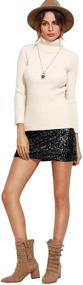 img 1 attached to 💃 Shimmer in Style: Verdusa Women's Above Sequin Sparkle Skirts for Women's Clothing