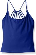 👚 shop for capezio girls' team basics strappy halter camisole online logo