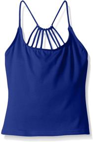 img 2 attached to 👚 Shop for Capezio Girls' Team Basics Strappy Halter Camisole Online