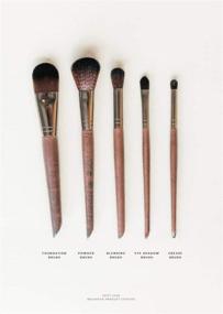 img 3 attached to Brushean Makeup Brush 5 PIECE COMPLETE