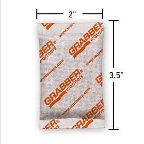 img 2 attached to 🔥 Grabber Hand Warmers - Stay Cozy with Long Lasting, Safe, Odorless Air Activated Warmth - Enjoy Up to 7 Hours of Heat - 40 Pairs
