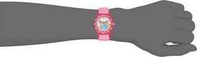 img 1 attached to Disney Kids' W001990 Princess Time Teacher Watch: Fun & Educational Pink Nylon Band
