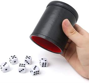 img 3 attached to 🎲 Felt-Lined Professional Dice Cup: A Must-Have for Dice Game Enthusiasts