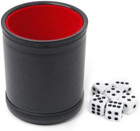 img 4 attached to 🎲 Felt-Lined Professional Dice Cup: A Must-Have for Dice Game Enthusiasts