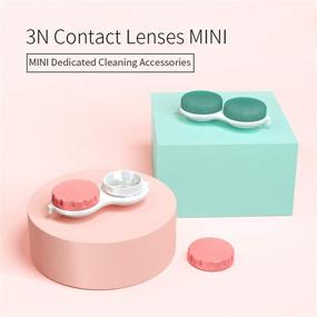 img 1 attached to 3N Mini 2.0 Protable Contact Lens Cleaner Machine - Disinfect, Hydrate, and Remove Debris from Soft/Colored/Disposable Contact Lenses