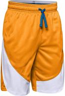 under armour shorts golden yellow boys' clothing logo