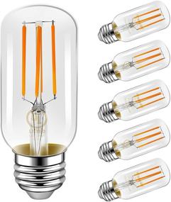 img 4 attached to 🌟 Enhanced Ambience: Emotionlite Dimmable Vintage Tubular Equivalent for Perfect Lighting Experience