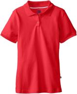 💃 little girls sleeve stretch uniforms - girls' clothing, tops, tees & blouses logo