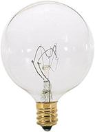 satco 25g16 led globe bulb logo