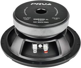 img 2 attached to 🔊 PRV AUDIO 6MB200 v2 6,5-дюймовые динамики midbass woofer - 8 Ом, 100 Вт RMS, 200 Вт программная мощность, 93,5 дБ, 1,5-дюймовый голосовой катушка - Идеально подходит для небольших индивидуальных корпусов в профессиональной автомобильной аудиосистеме (Одиночный)